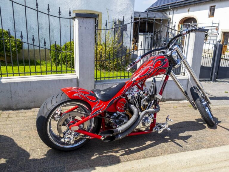moto long rider rouge