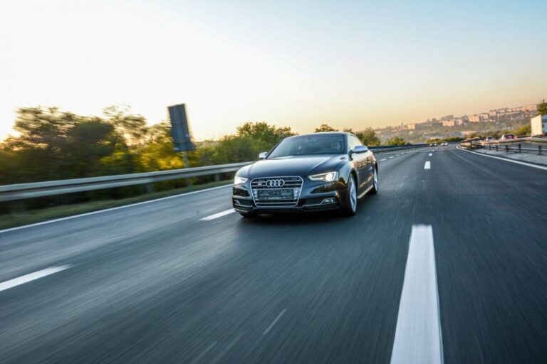 belle audi coupé