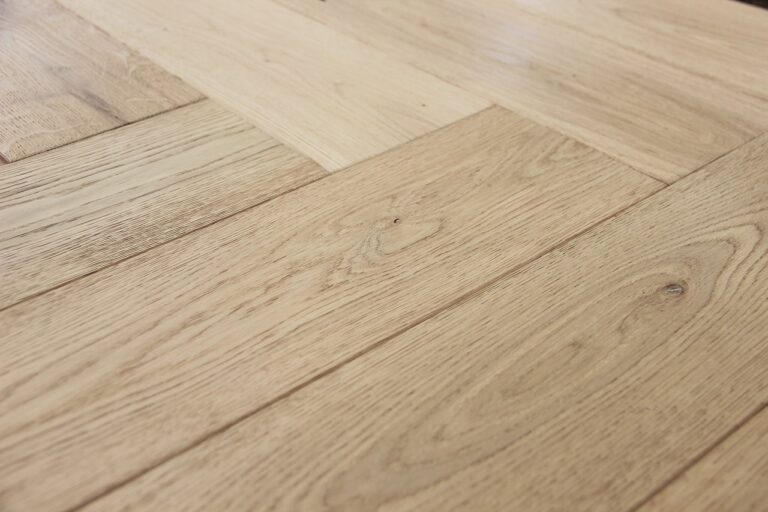 carrelage en chevron