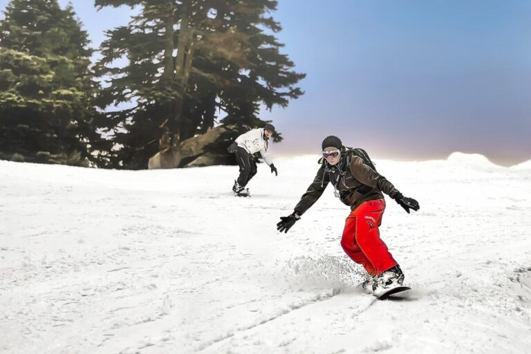 meilleure destination de snowboard