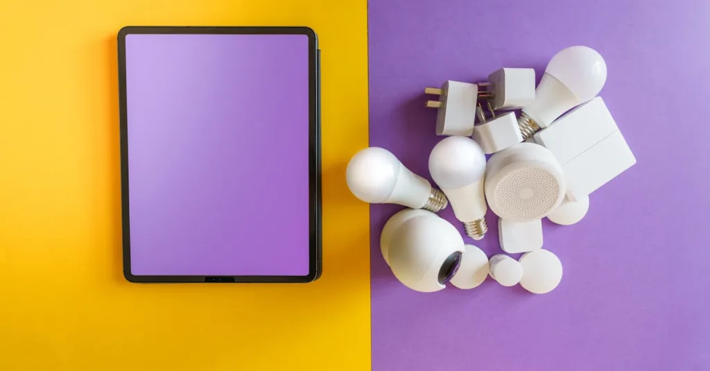 découvrez les ampoules intelligentes, une solution d'éclairage moderne qui vous permet de contrôler l'ambiance de votre maison à distance. personnalisez la luminosité et la couleur depuis votre smartphone et profitez d'une expérience d'éclairage connectée !